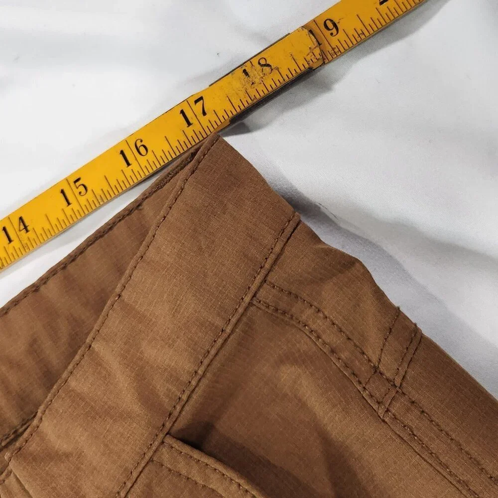 Men's Lake and Trail Brown Hiking Pants 36X32